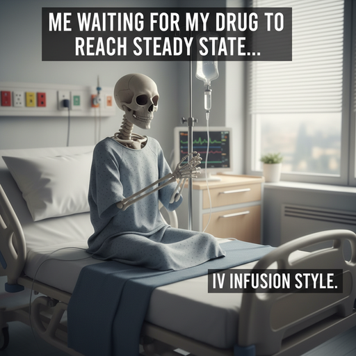 When your IV drip feels like waiting for a Netflix series to drop