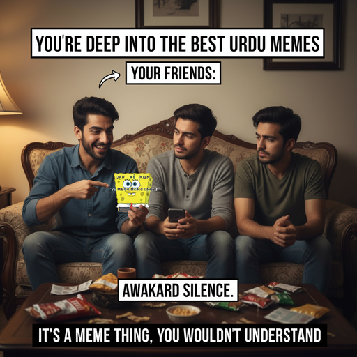 When you try to explain Urdu memes to your non-Urdu friends