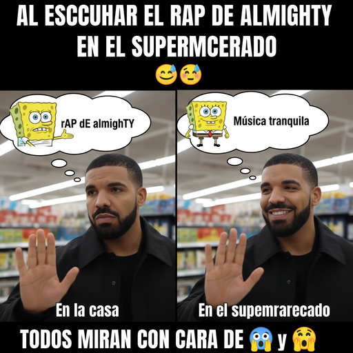 Cuando tu rap favorito suena en un lugar inesperado