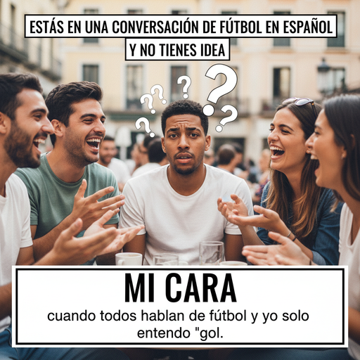 Cuando tu amigo habla de fútbol y no sabes de qué va