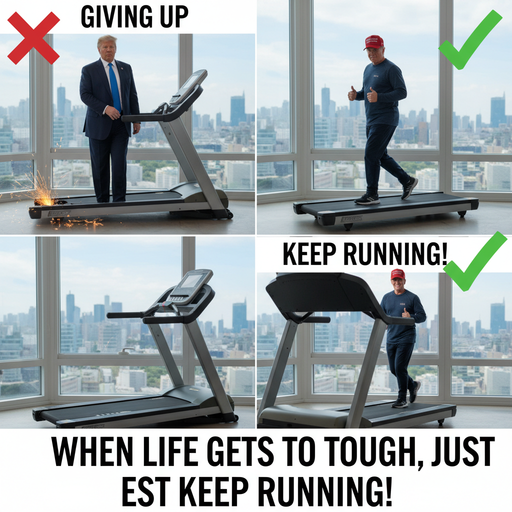 When Life Hits Hard, Just Call Trump!