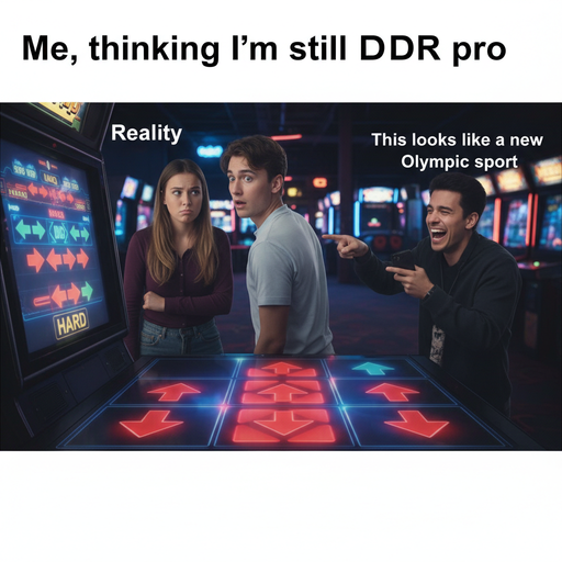 When Your DDR Skills are 10 Years Behind