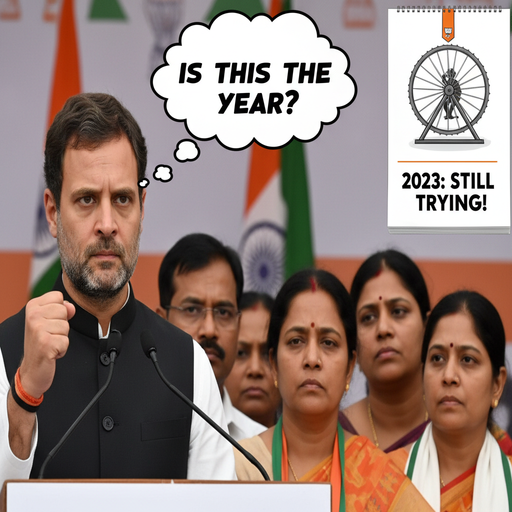 Rahul's 15-Year PM Quest: A Comedy of Errors