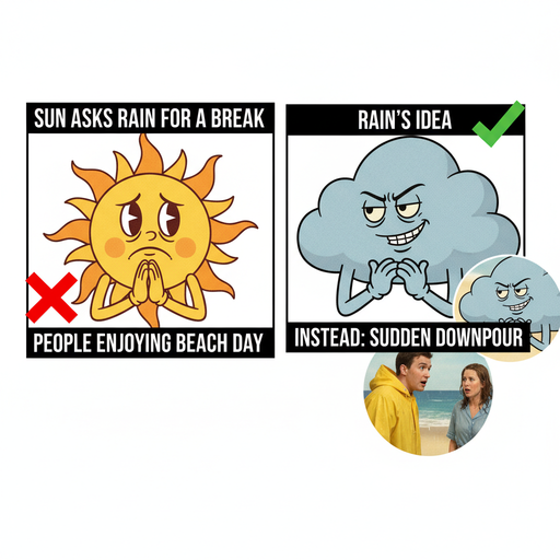 When the Sun Needs a Chill Day