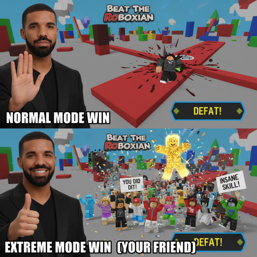 When You're Too Good at Beat The Robloxian