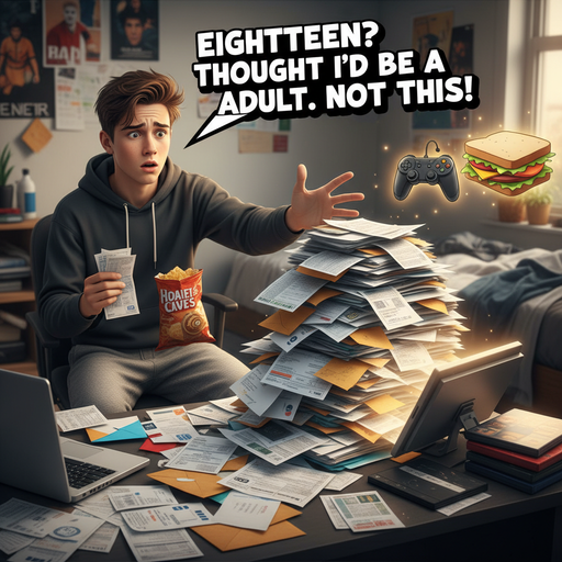 When you're 18+, but still clueless about adulting