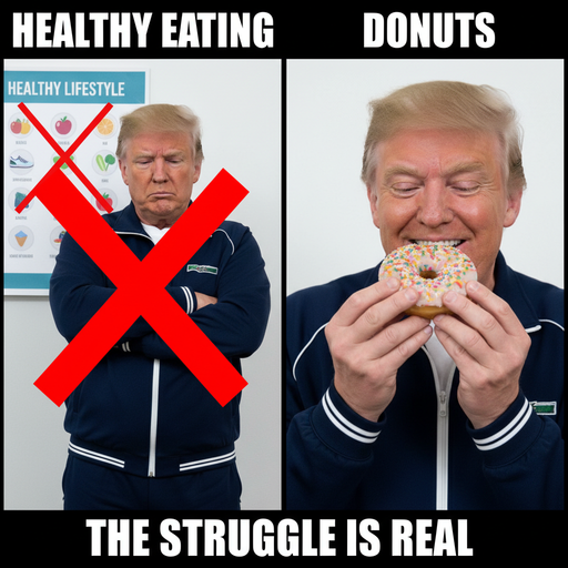 Trump’s Resolution to Never Quit: A Relatable Struggle