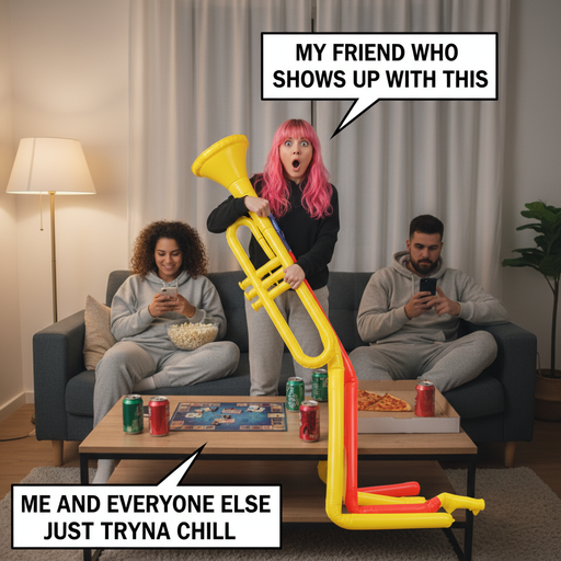 When Your Friend is Just a Bit Too Extra