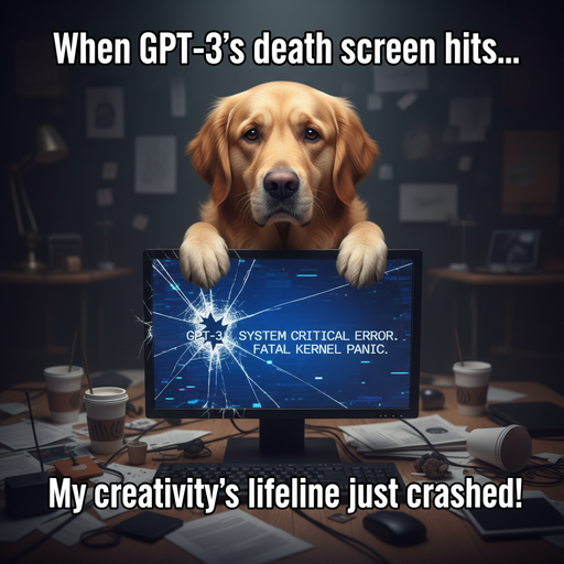 When GPT-3 crashes again, my hopes go with it