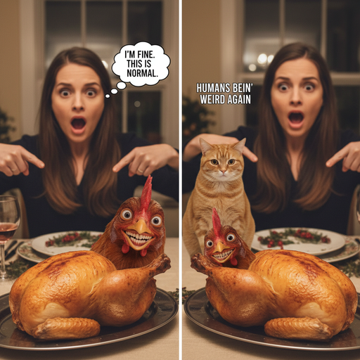 When You're Just Trying to Enjoy Your Salad