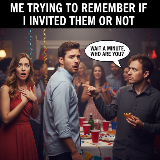 When You See a Face You Don’t Recognize at the Party