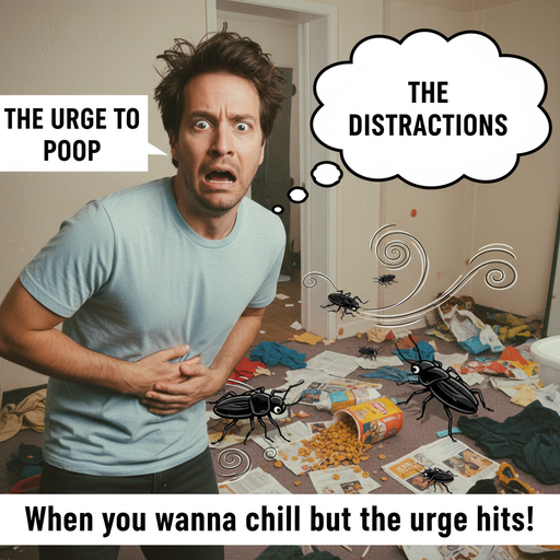 When you just can't hold it and the bathroom's too far!