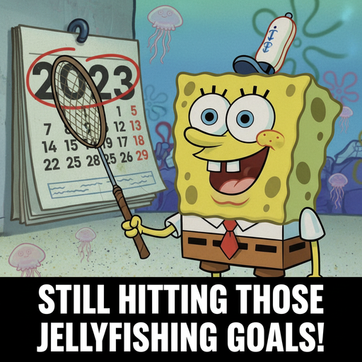 When you realize it's 2023 but SpongeBob is still a classic!