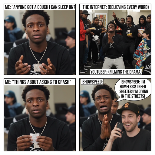 When YouTubers Ask for Help Like It's a Challenge