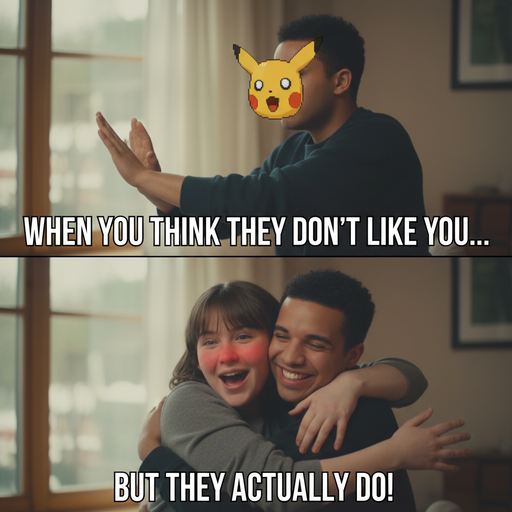 When Your Crush Finally Notices You After 3 Years