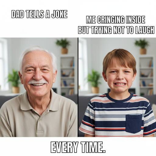 When Dad's Jokes Get Too Serious