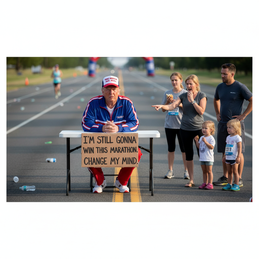 When Trump Says He Won't Quit... Again!