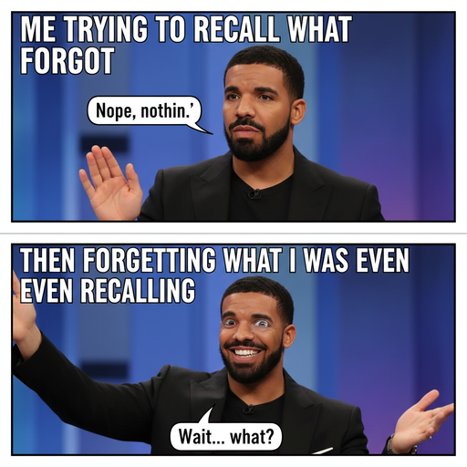 When Your Brain Plays Hide and Seek