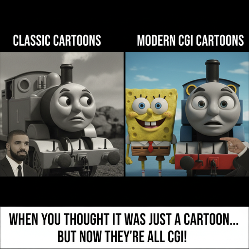 When you realize your childhood favorites are CGI now