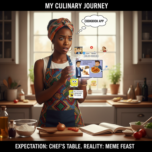 When You're Cooking but Your Phone's Got Other Plans