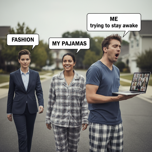 The Pajama Dilemma: All Day Comfort vs. Social Expectations