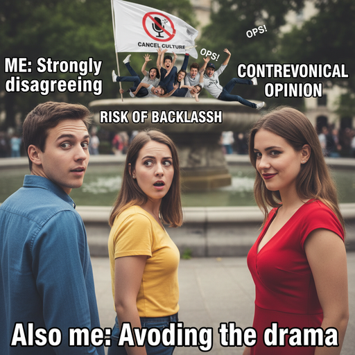 When Your Opinions Get Crushed Like a Flag