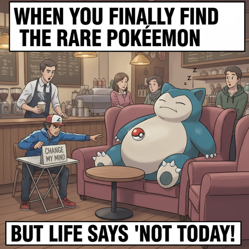 When You're Trying to Catch 'Em All but Life Throws a Curveball