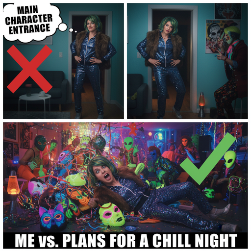 When you realize your plans got way too intense, Hotline Miami style