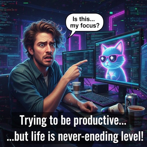 When life feels like a chaotic video game level