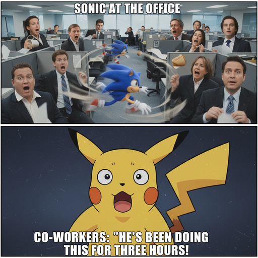 When Sonic Is Too Fast for His Own Good!