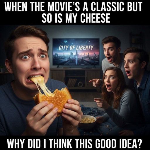 Grilled Cheese Movie Snack Dilemma