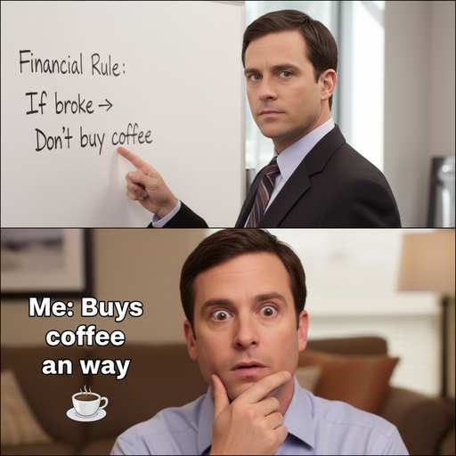 The Classic Broke-Coffee Dilemma