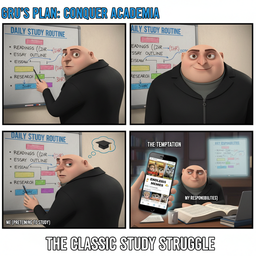 When Your Study Plan Goes Out the Window