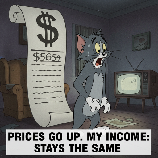 Tom's Bill Shock: When Prices Climb But Your Paycheck Doesn't