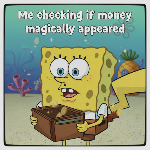 When you check your wallet for surprise cash