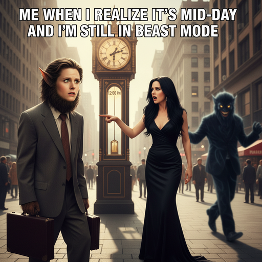 When the Night Beast Can't Tell Time