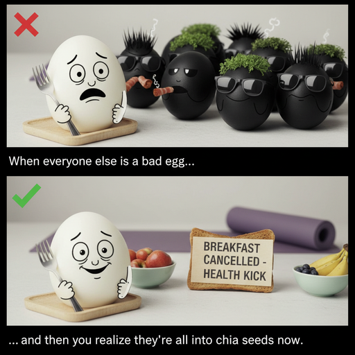 When Your Life is a Middle Egg Movie, But You Feel Like a Bad Egg