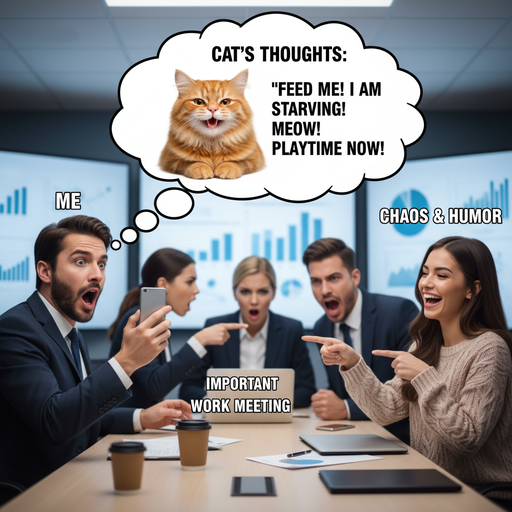 When You Forget to Unmute During Work Calls