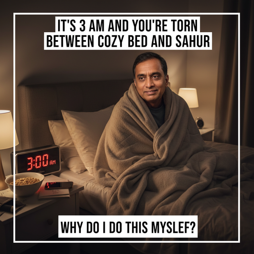 When You Can’t Decide Between Sleep or Sahur