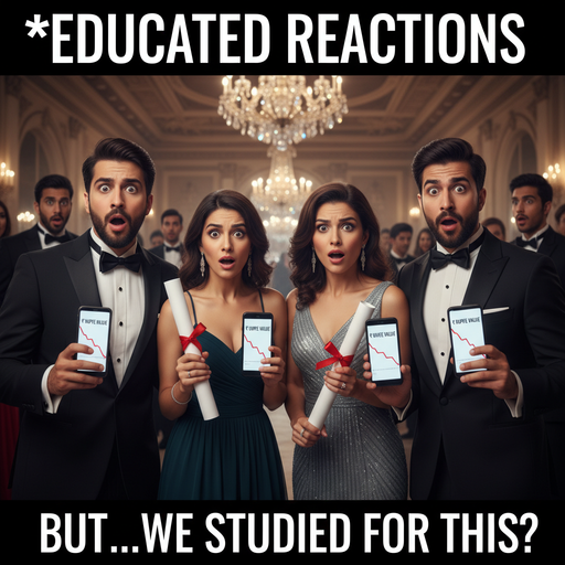 When the Rupee Falls but Your Degree Just Falls Flat