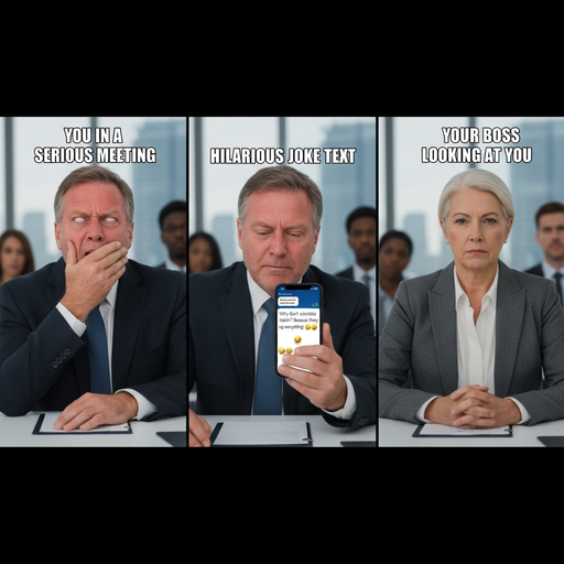 When You're Trying Not to Laugh but Fail Miserably