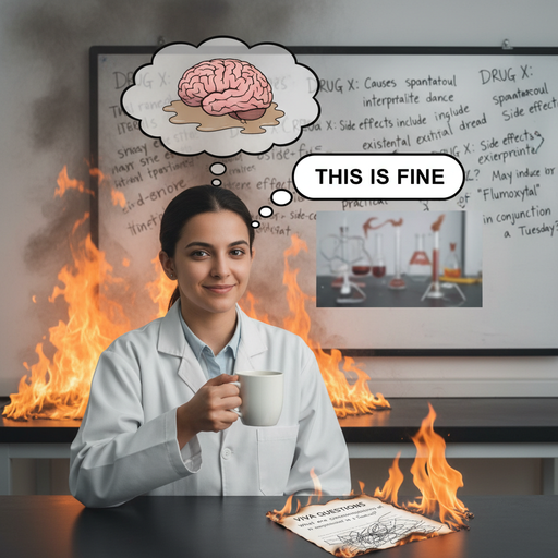 When you thought pharmacy school was just learning drugs...