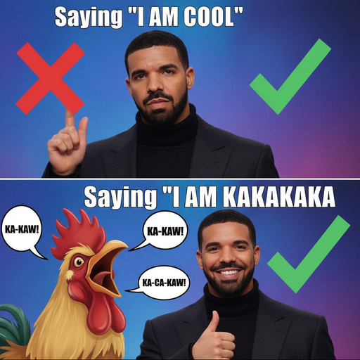 When You’re Just Trying to be Cool but Sound Like a Chicken