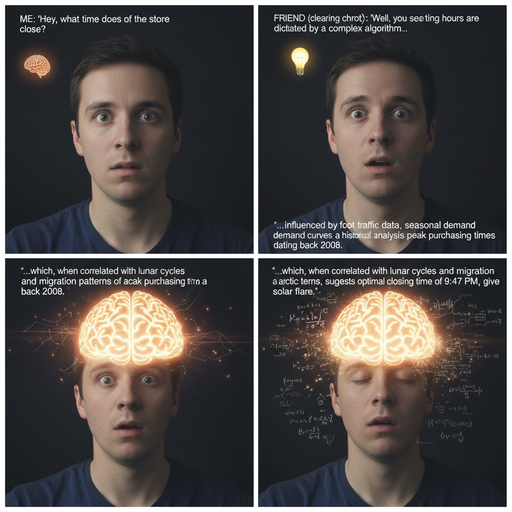 When You Try to Ask a Simple Question and Get a Lecture