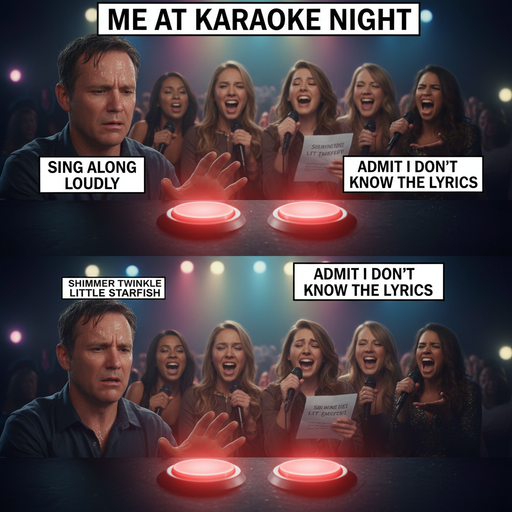 When You and Your Friends Sing the Wrong Lyrics Out Loud