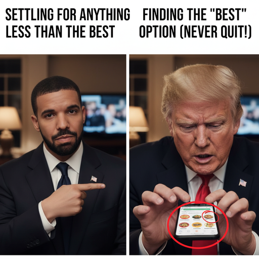 When You Can't Decide on Dinner: Trump-Level Commitment