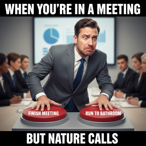 When Nature Calls at the Worst Time