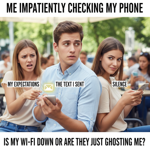 When You’re Waiting for a Reply That Never Comes