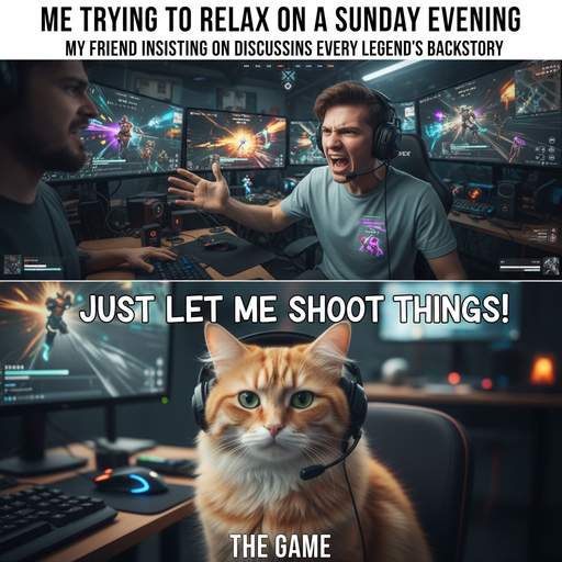 When you realize Apex Legends has more rules than your life!