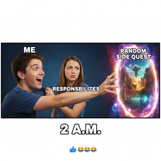 When 2 a.m. Adventure Calls!